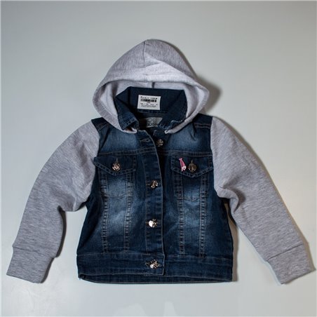 Nena Camperita jean elastizado combinado capucha pin WANT IT