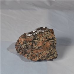 Aros acero quirurgico argolla criollitos estrass