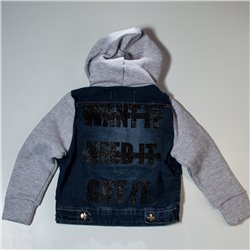 Nena Camperita jean elastizado combinado capucha pin WANT IT