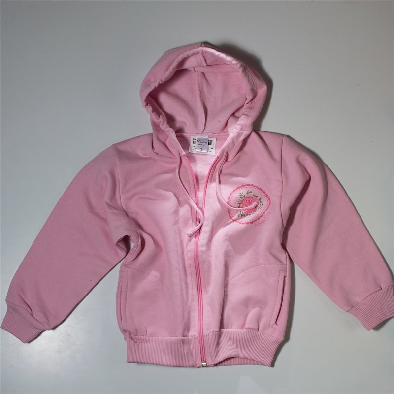 Nena campera friza capucha estampa en espalda ADVENTURE EXTREM