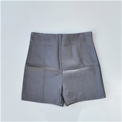 Mujer Short engomado elastizado detalle brillo