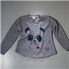 Beba Remera lanilla mangas largas estampa osito