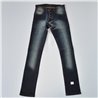Hombre pantalon jean elastizado localizado