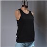 Mujer musculosa modal guipur en espalda