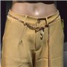 Cinturon estrass doble