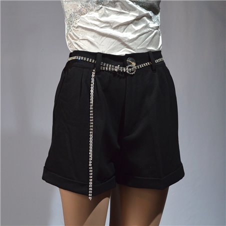 Cinturon estrass doble