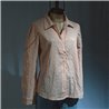 Mujer Camisa broderie mangas largas