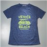 Nene remera algodon jaspeada VENICE BEACH AUTO K062