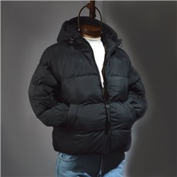 Mujer Puffer termica capucha