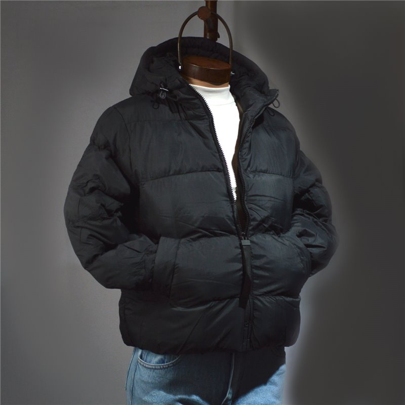 Mujer Puffer termica capucha