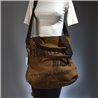 Bolso lona doble manija HAND MADE