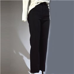 Mujer Pantalon jean wire leg elastizado sin ruedo