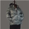 Mujer Campera puffer capucha desmontable cordon