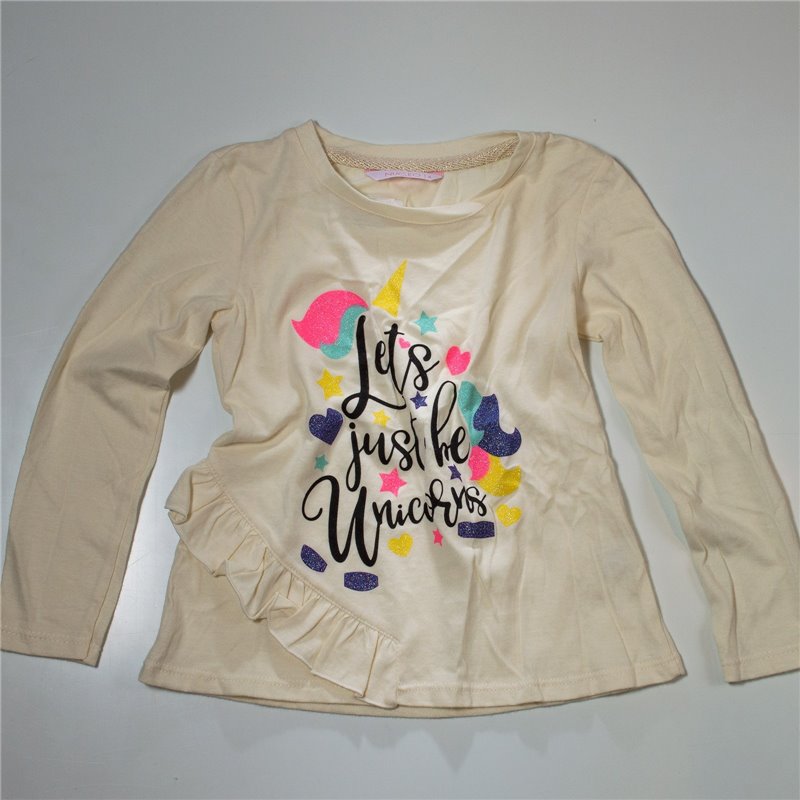 Nena remera algodon unicornio 6061 RITA