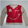 Nena sweater acrilico estampa carita FLORA 6109