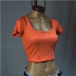 Mujer top morley cuello espejo