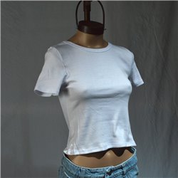 Mujer remera algodon mangas cortas