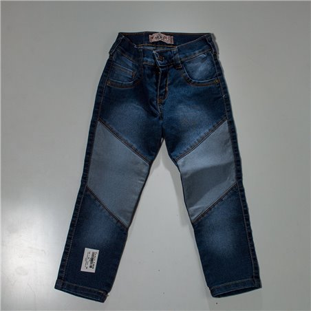 Nena pantalon jean elastizado con recorte