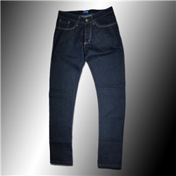 Hombre Pantalon jean clasico azul marino DFO