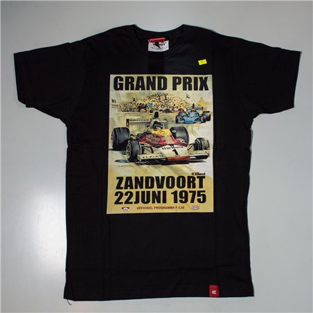 Hombre remera algodon estampa formula 1 GRAND PRIX