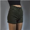 Mujer Short gabardina elastico en cintura - BEL