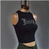 Mujer Musculosa morley corta estampa JUICY - PIS