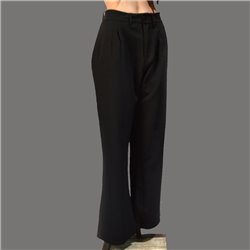 Mujer Pantalon creep recto pinzas - EMB