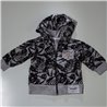 Bebe campera algodon capucha frente bordado