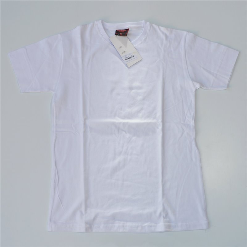 Hombre remera algodon lisa escote V o escote U