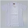 Hombre remera algodon lisa escote V o escote U