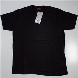 Hombre remera algodon lisa escote V o escote U