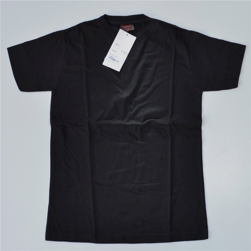 Hombre remera algodon lisa escote V o escote U