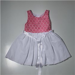 Nena vestido canesu calado falda tull con cinta