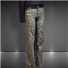 Mujer Pantalon jean recto estampa print - TY