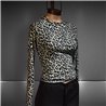 Mujer Remera morley modal estampa print mangas largas - TY