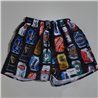 Hombre short de baño estampa latas de cerveza