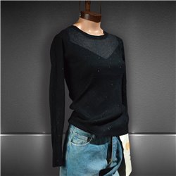 Mujer Sweater bremer frente estrass - G