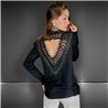 Mujer Sweater bremer gruipur en espalda brillo - FRA