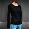 Mujer sweater bremer elastizado frente tachas