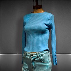 Mujer Sweater bremer botones en mangas - COL