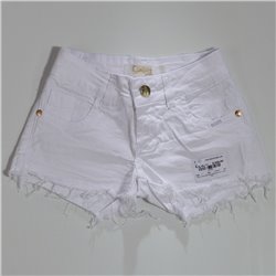 Nena short elastizado gabardina sin ruedo 055