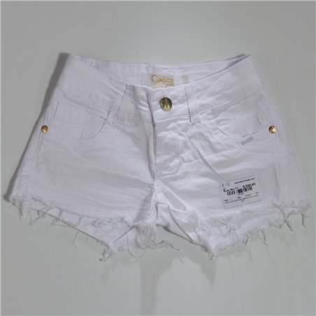 Nena short elastizado gabardina sin ruedo 055