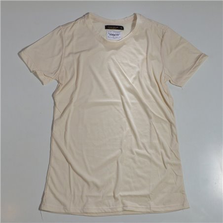 Hombre remera basica algodon escote redondo