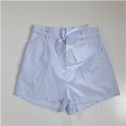 Mujer short fibrana con tiras