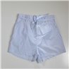 Mujer short fibrana con tiras