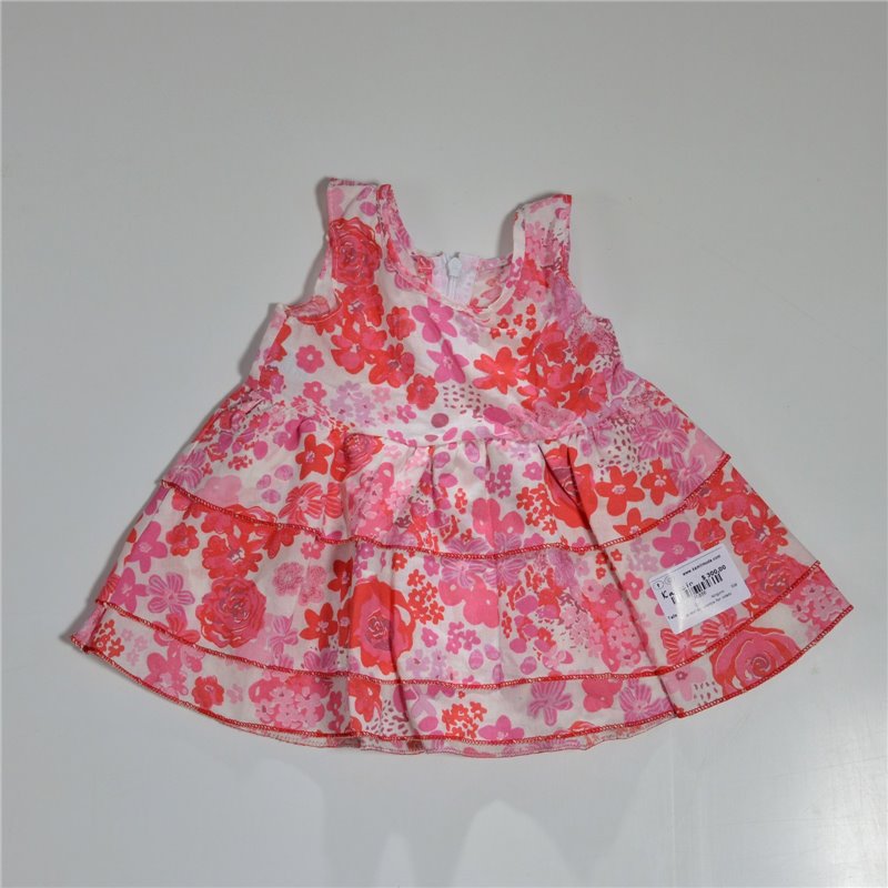 Beba vestido estampa flor volado