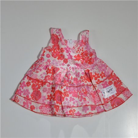 Beba vestido estampa flor volado
