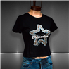 Mujer Remera algodon lycra corta estampa estrella BLUMARINE - GOA