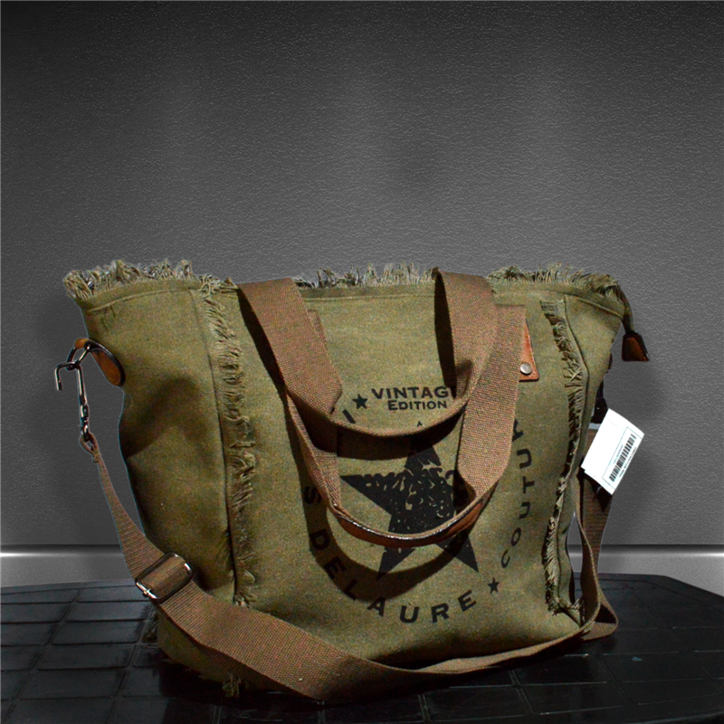Bolso Lona VINTAGE ESTRELLA mediano - GOA