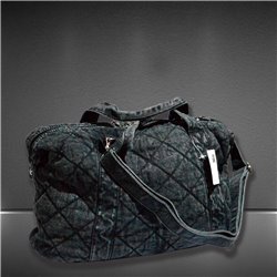 Bolso jean matelase doble manija - GOA